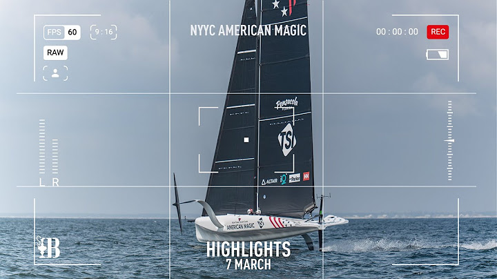 NYYC American Magic AC40-5 Day 3 Summary