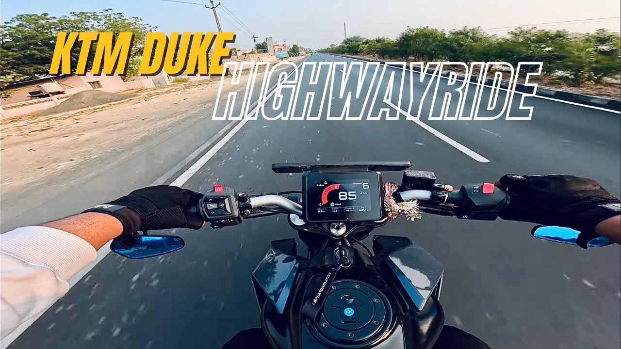 DUKE 200 HIGHWAY RIDE EXPERIANCE | DUKE 200 RAW EXHAUST SOUND MOTOVLOG | NEW KTM DUKE 200 2026 |