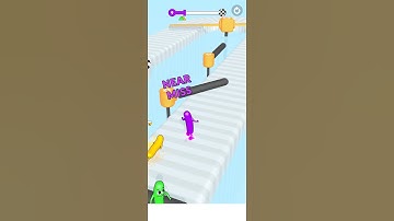 🌭  Wacky Run  🔪 ✄ 🗡  Level 9 Passable Gameplay Android iOS #WackyRun #Shorts