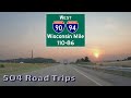 Road Trip #717 - I-90/94 West - Wisconsin Mile 110-86 - Wisconsin Dells