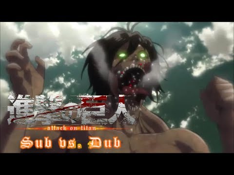 Dub ES) Attack on Titan O que deve ser feito - A véspera do contra