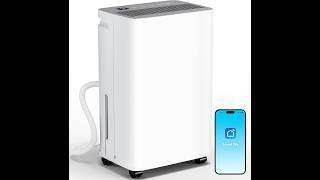 2500 Sq.Ft Dehumidifier for Basement with Drain Hose, Update 35 Pint Large Best Compressor
