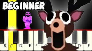 5 tunes from 99 days in the forest roblox slow and easy piano tutorial beginner