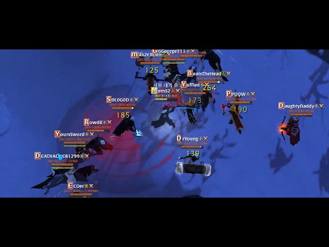 2 vs blob l Albion Online Outnumbered PvP l Smallscale 