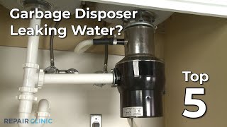 Top Reasons Garbage Disposer Leaking Water  — Garbage Disposer Troubleshooting