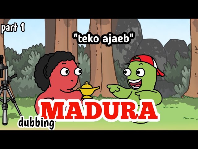 Teko ajaib part 1  - animasi dubbing Madura || ep animation class=