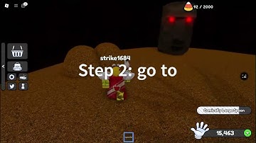 How to get candy corn slap battles tutorial!