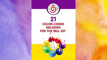 21 Color-coded melodies for Bell Set Presentation