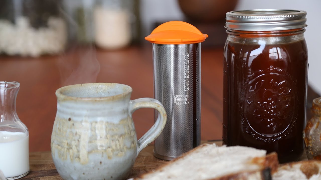 Introducing Rumble Jar: the world's simplest cold brew coffee filter 