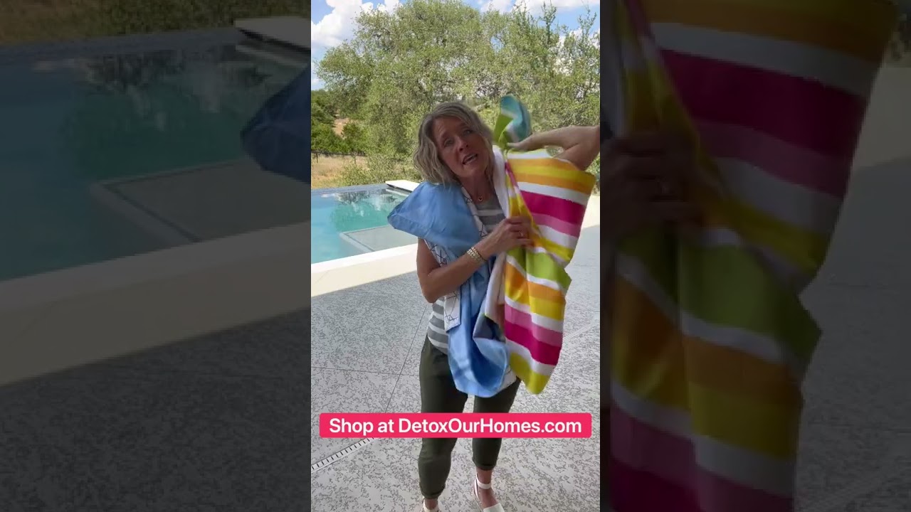 Norwex Silver-Embedded Beach Towels are ON SALE right now! 🌴☀️🌊