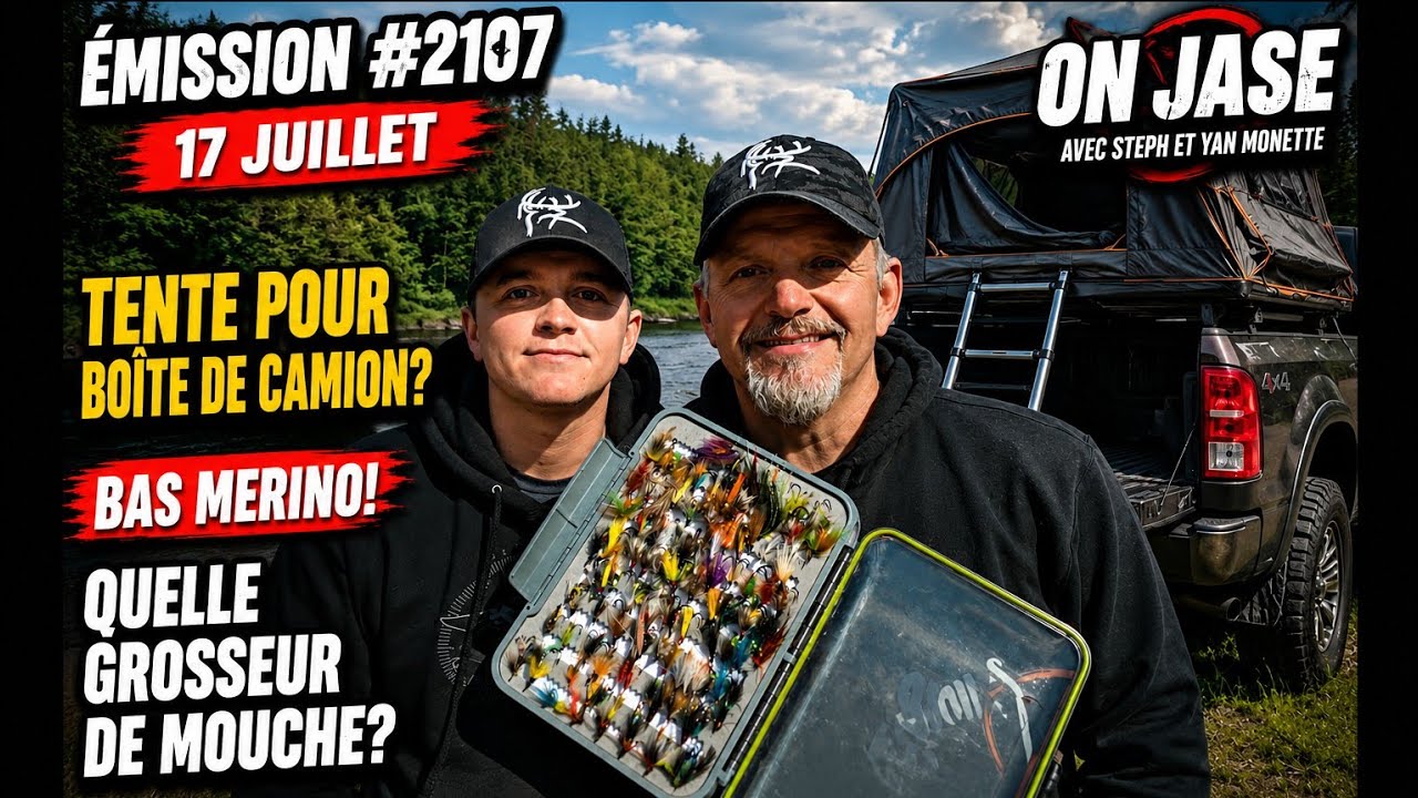 17 juillet émission #2107 On Jase avec Yan et steph Monette