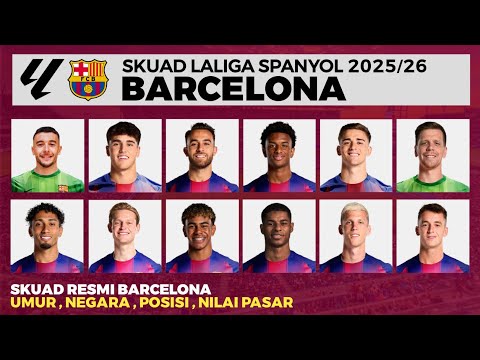 E200M x hellobet - Daftar Skuad Barcelona 2025 | Daftar Pemain Barcelona Liga Spanyol 2025 - Jadwal Barcelona 2025