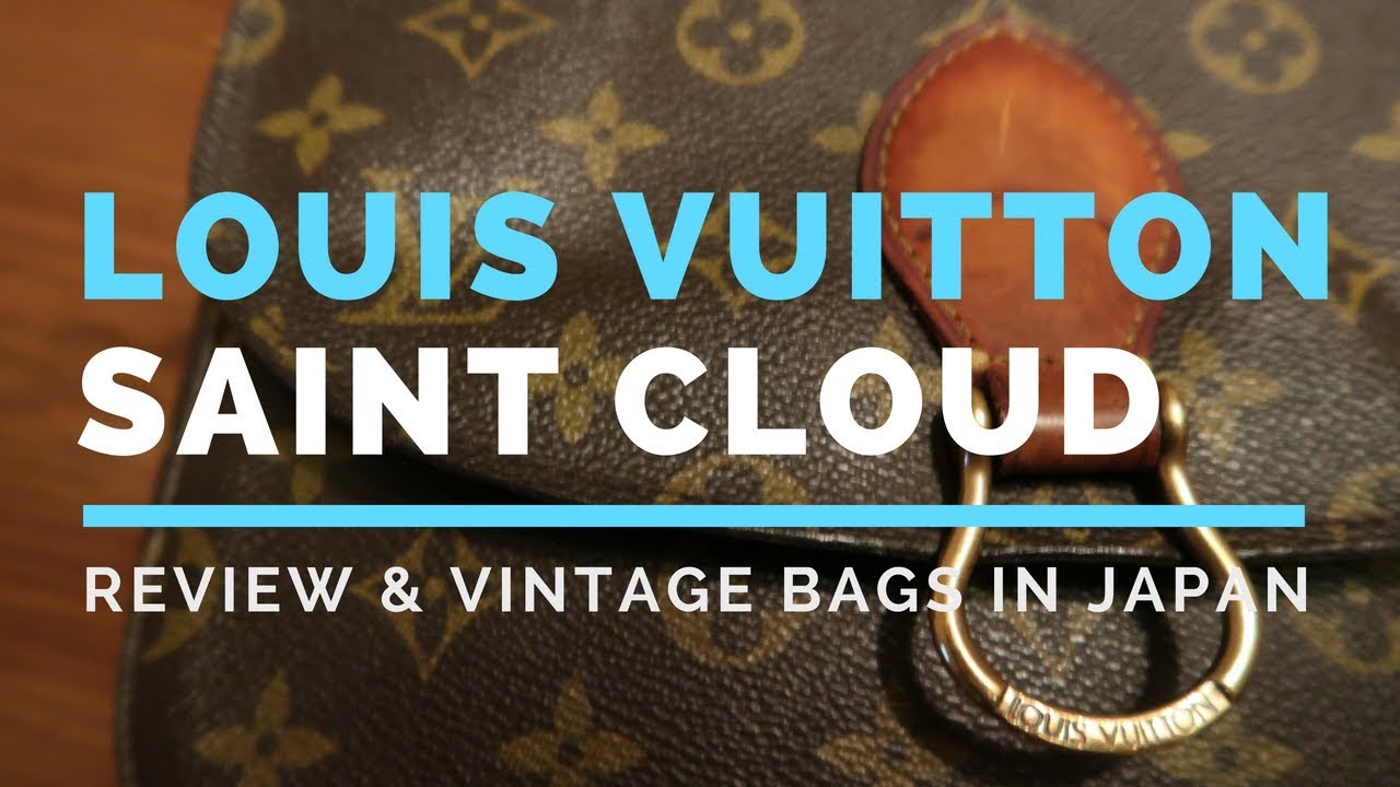 Designer handbag Unboxing & reveal of a vintage Louis Vuitton Saint Cloud  bag 