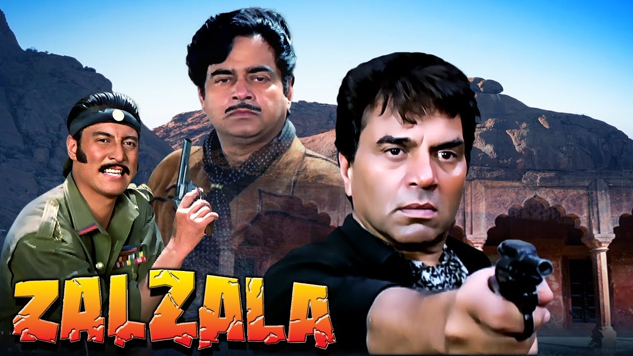 Dharmendra Ki Superhit Blockbuster Action Full Movie Zalzala   Danny Denzongpa   Shatrughan Sinha