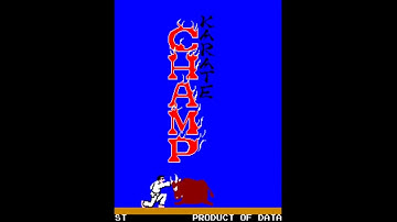 Karate Champ Arcade Version Intro  - 1984 - Retro Gaming