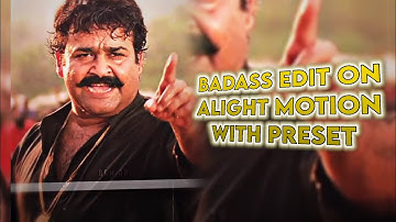 badass edit // in alight motion // with neon ghost effect // bgm jr tutorials