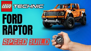 Lego technic Ford raptor speed build 42126 | Lego technic car | Lego Ford Raptor F-150