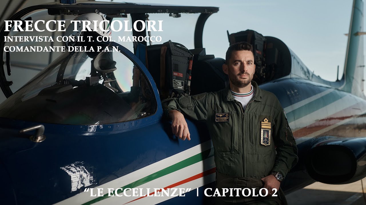 T. COL. MAROCCO, COMANDANTE FRECCE TRICOLORI | INTERVISTA | 