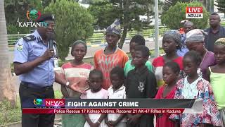 Police Rescue 17 Kidnap Victims, Recover 21 AK-47 Rifles in Kaduna