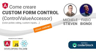 Creare "custom form control" con ControlValueAccessor in Angular