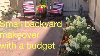 Small backyard makeover on a budget (2019)