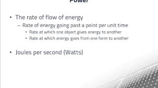 Review of Electrical Concepts - Fundamentals