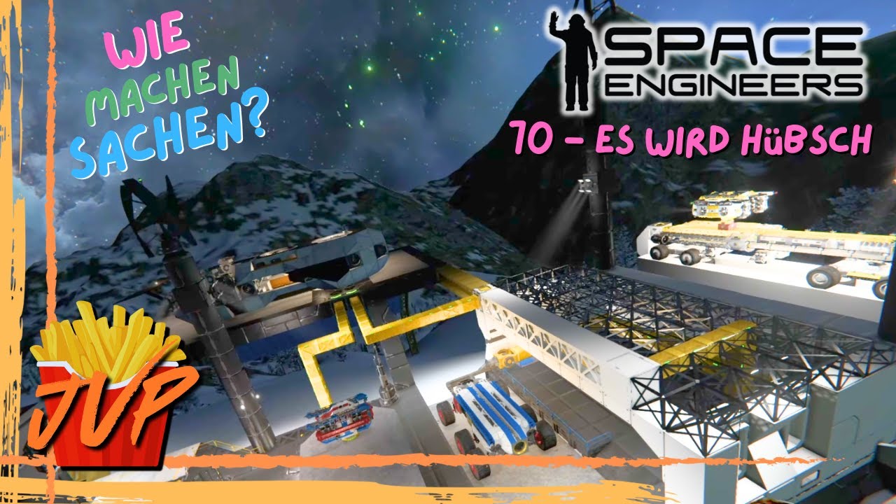 LANDEPAD FERTIG -- WIE MACHEN SACHEN? #70 --- Space Engineers Tutorial ...