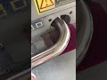 Big bend pipe polishing  machine #metalpolishing