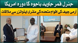 General Qamar Javed Bajwa official visit to the United States | Army Chief meet UN Military Advisor