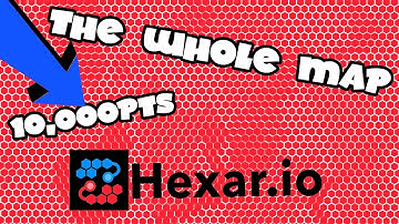 HEXAR.IO IS THE NEW BEST IO GAME! GETTING THE WHOLE MAP