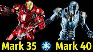 Мультфильм Костюмы Железного Человека Mark 35 Mark 40 Детальный Разбор Часть 6