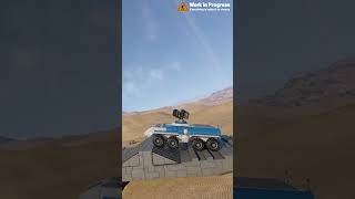 Space Engineers 2: APC Wheel & Suspension Testing (WIP)