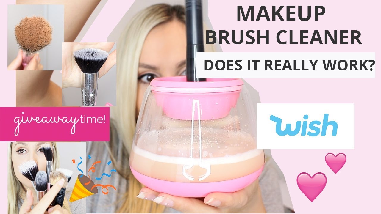 Does It Really Work?! ♡ Brush Cleaning Machine Review & First Impression! 