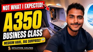 Singapore Airlines A350 Business Class | The Perfect Medium-Haul Flight?