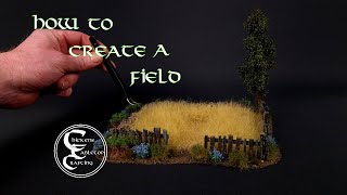 how to create a field for tabletop