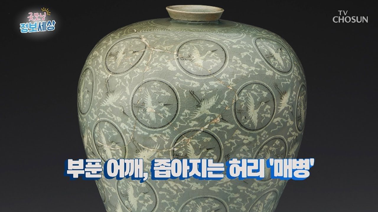 ‘청자상감운학문매병‘ 이 보물은 무슨 뜻? [굿모닝 정보세상] 2회 20190515 - YouTube