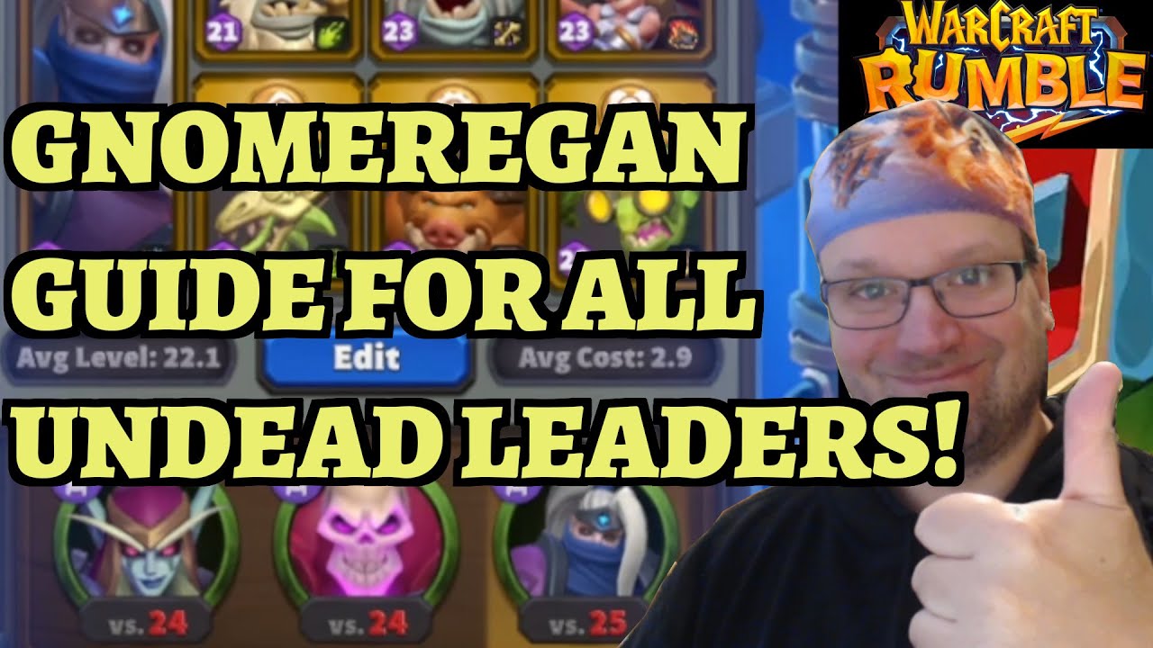 Gnomeregan Dungeon Guide - Undead Week - Baron Rivendare Thalnos Sylvanas - Warcraft Rumble