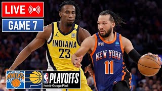 NBA LIVE! New York Knicks vs Indiana Pacers GAME 7 | May 19, 2024 | NBA Playoffs 2024 LIVE