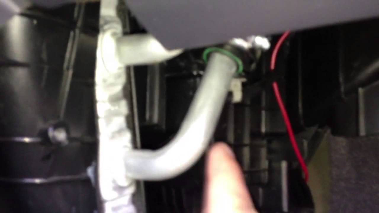 Replacement of 02 Hyundai Elantra Heater Core Part 2 - YouTube hyundai santa fe ac compressor image 