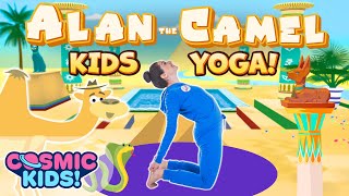 Alan the Camel | A Cosmic Kids Yoga Adventure!(Episode 26 | Alan the Camel | A Cosmic Kids Yoga Adventure! Download this video: https://cosmickids.vhx.tv/buy/alan-the-camel A fun yoga story for kids aged ..., 2015-09-01T05:00:01.000Z)