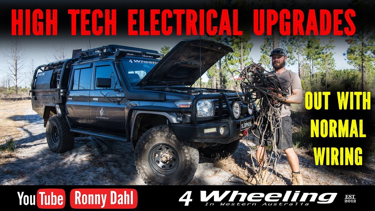 overland vehicles for sale near me Landcruiser High Tech Electrical Upgrades. PDM