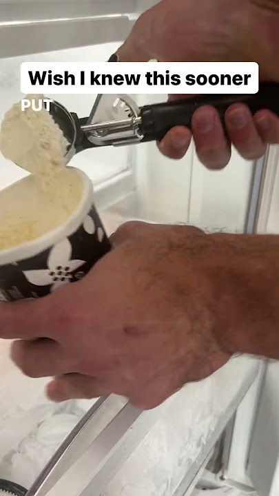 How to eat LESS ice cream!!😊 #shorts #viralvideo