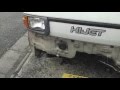 2016/08/07 S100P系ハイゼットトラック Ｆバンパー外し