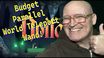 NOITA Simple Parallel World Teleport Wand! Easy Teleport Wand for Any Run
