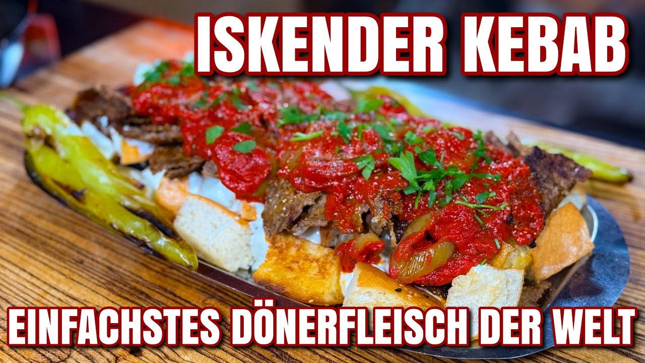 Das einfachste Dönerfleisch aus Grill oder Backofen
