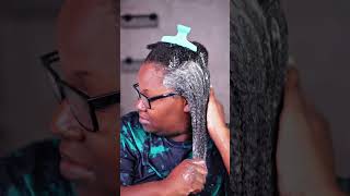 This routine will help grow your hair #claymask #clay #detox #hair #shorts #ytshorts #haircare