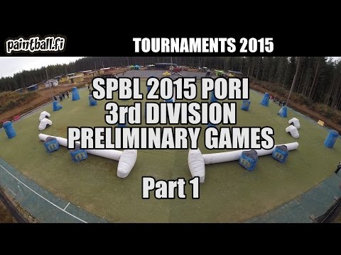 3rd Division Games - Part 1 - SPBL2015 Pori