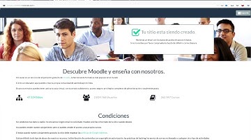 Plataforma Moodle -  Crear sitio gratuito para Moodle