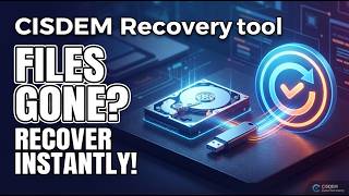 Lost Files? Here's the Fastest Way to Recover Them! | Cisdem Data Recovery