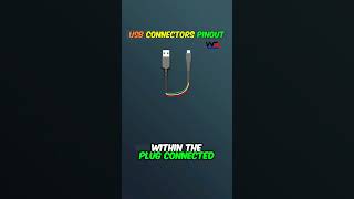 USB Connector Pinout/ inside Data Cable Pin Connections #usbconnector #usbconnection #usbpinout
